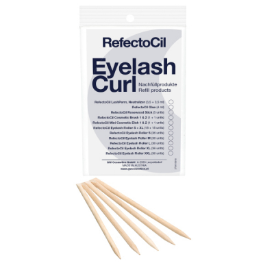 Eyelash Curl Refill - Rosenholzstäbchen